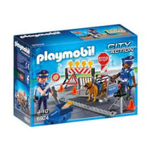 Load image into Gallery viewer, פליימוביל מחסום דרכים משטרתי 6924-Playmobil-סופר הום
