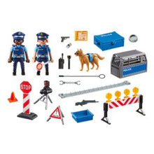 Load image into Gallery viewer, פליימוביל מחסום דרכים משטרתי 6924-Playmobil-סופר הום
