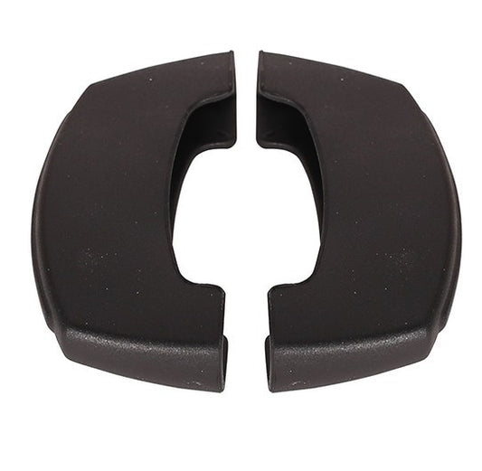 סט זוג ידיות מסיליקון שחור לבן-ידיות לסיר-MAMA-שחור-סופר הום