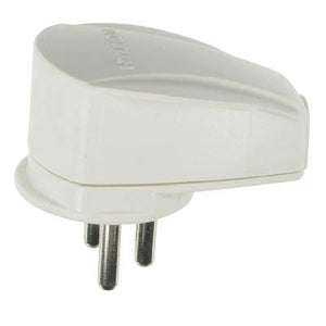 שקע כח איכותי SEMICOM בצבע לבן-שקע-Semicom-סופר הום