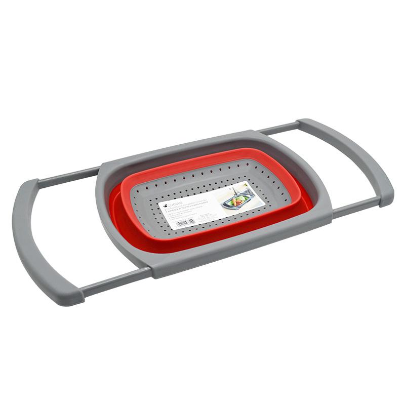 מסננת פטנט מתקפלת ונפתחת-מסננת סיליקון / פלסטיק-Cucina-סופר הום