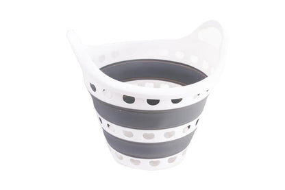 סל כביסה מתקפל 22 ליטר-גיגית כביסה-Cucina-אדום-סופר הום