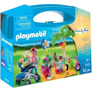 מזוודת פיקניק משפחתי פליימוביל 9103-PLAYMOBIL-סופר הום