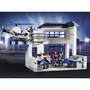 תחנת משטרה חדש 9372-Playmobil-סופר הום