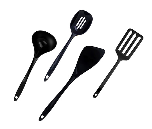 מגוון כלי ששת מלמין במגוון צבעים-ששת סיליקון / פלסטיק-SUPERHOME סופרהום-כף חלוקה-לבן-סופר הום