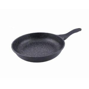 Mineral stone מחבת יציקת אלומניום בציפוי שיש במגוון גדלים מסדרת-מחבתות אלומיניום-Soltam סולתם-מחבת קוטר 20 ס”מ-סופר הום