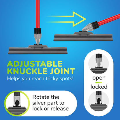 קל מגב 30 ס”מ, מגב מפרקי מסדרת רב-מגב-מגב רצפה-Tyroler-סופר הום
