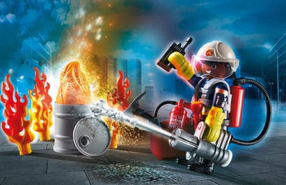לוחם אש 70291-פליימוביל-Playmobil-סופר הום