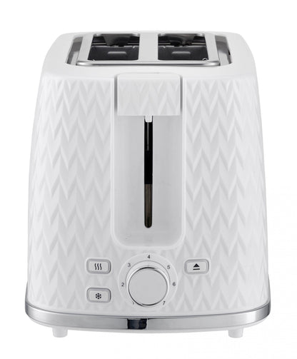 מצנם 2 פרוסות מהודר זיג זג דגם SE-561-מצנם-SELMOR-לבן-סופר הום