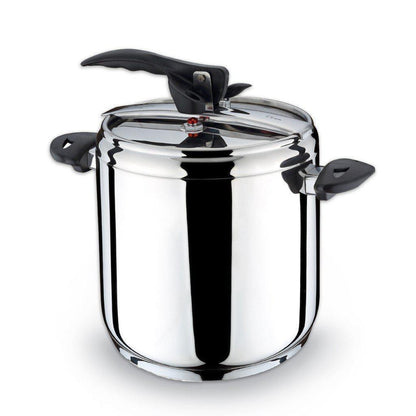 ALON סירי לחץ נירוסטה במגוון גדלים - סדרת-סיר לחץ-Soltam סולתם-סיר לחץ 12 ליטר 24 ס״מ-סופר הום