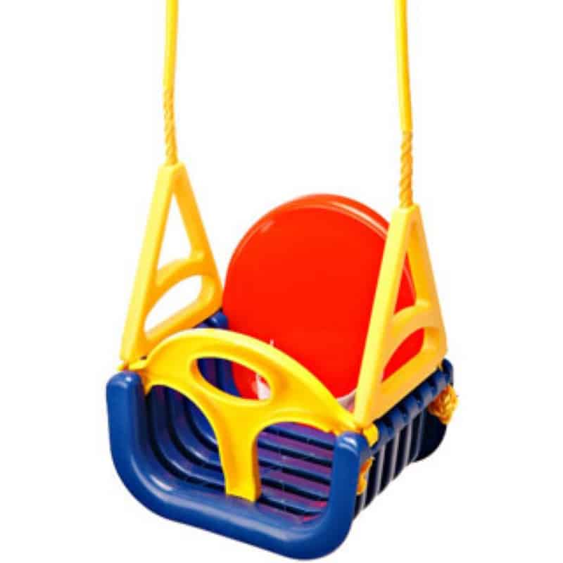 נדנדה 3 ב 1 עשויה פלסטיק לבית או לחצר לפעוטות וילדים-SUPERHOME סופרהום-סופר הום