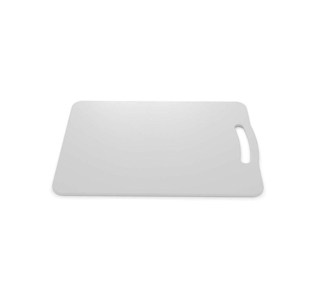 קרש חיתוך פלסטיק קשיח בשלושה גדלים ומגוון צבעים-קרש חיתוך-ItalPlast-גדול- 30*42 ס״מ-לבן-סופר הום