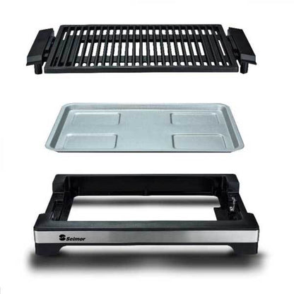 גרילר חשמלי גוף חימום יצוק דגם 480-SE-מנגל חשמלי-SELMOR-סופר הום