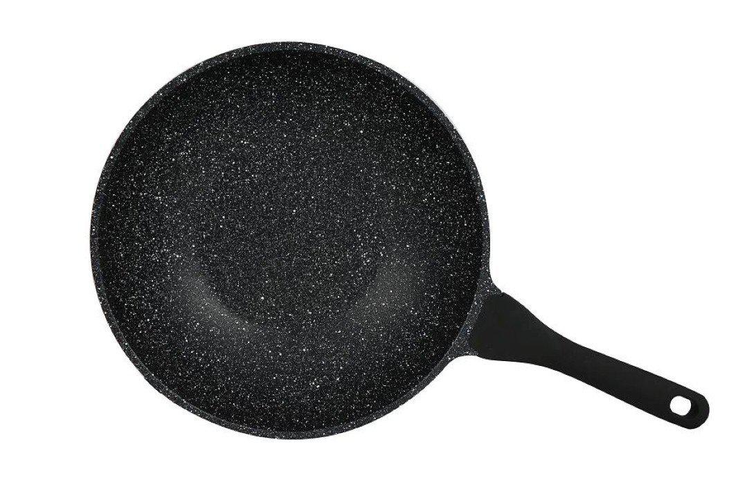 Mineral stone מחבת יציקת אלומניום בציפוי שיש במגוון גדלים מסדרת-מחבתות אלומיניום-Soltam סולתם-מחבת קוטר 20 ס”מ-סופר הום