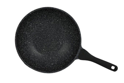 Mineral stone מחבת יציקת אלומניום בציפוי שיש במגוון גדלים מסדרת-מחבתות אלומיניום-Soltam סולתם-מחבת קוטר 20 ס”מ-סופר הום