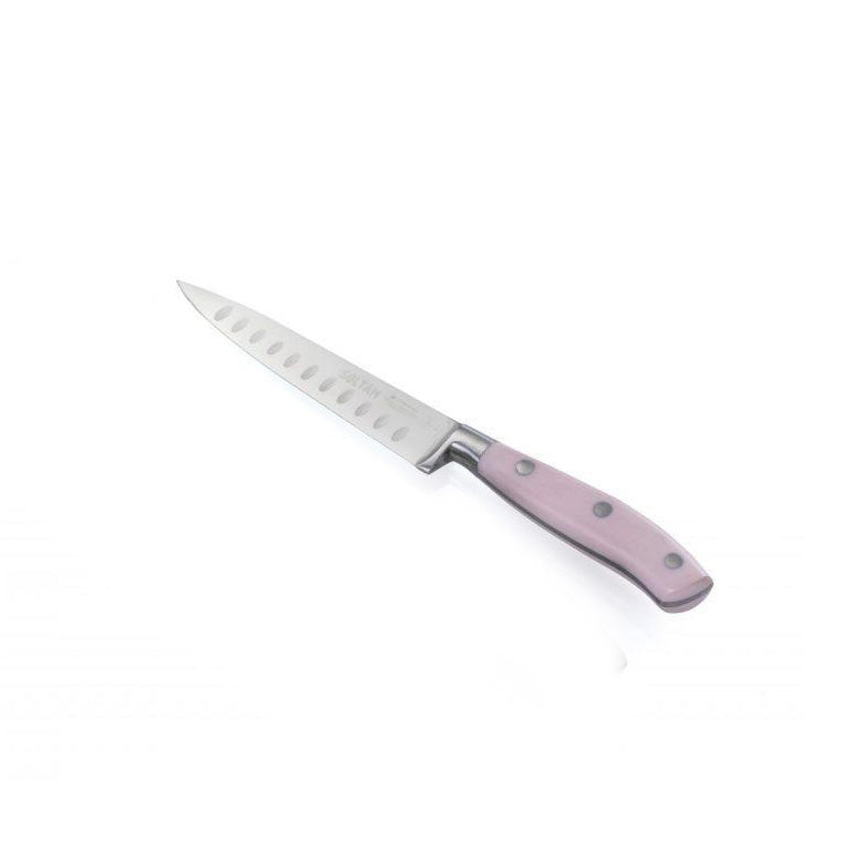 PRINCESS סכין 5.7"/14.4 ס"מ עם כיסוי מגן-סכין שף-Soltam סולתם-ורוד-סופר הום