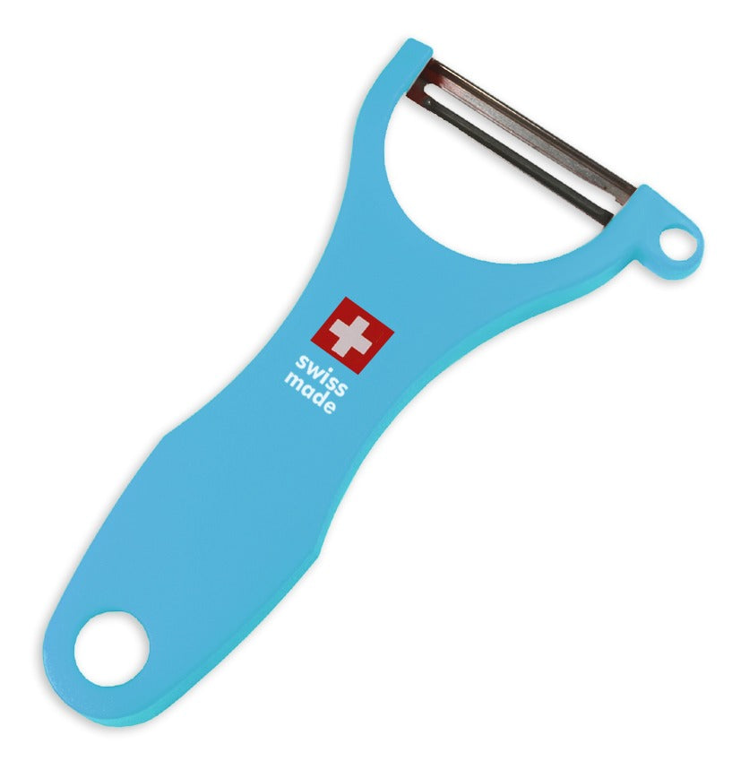 Kisag קולפן ירקות שווצרי-קולפן ירקות-Kisag-תכלת-סופר הום