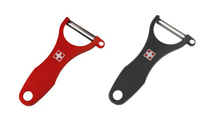 Kisag קולפן ירקות שווצרי-קולפן ירקות-Kisag-אדום-סופר הום